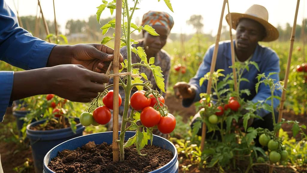 How to Grow Tomatoes in Buckets