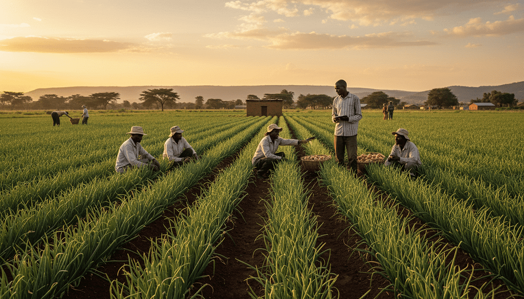How to Start Bulb Onion Farming in Kenya: Complete 2026 Guide, Costs & Profit Per Acre