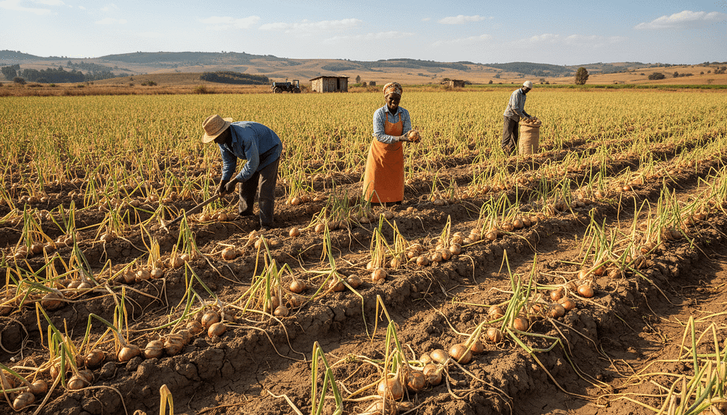 How to Start Bulb Onion Farming in Kenya: Complete 2026 Guide, Costs & Profit Per Acre