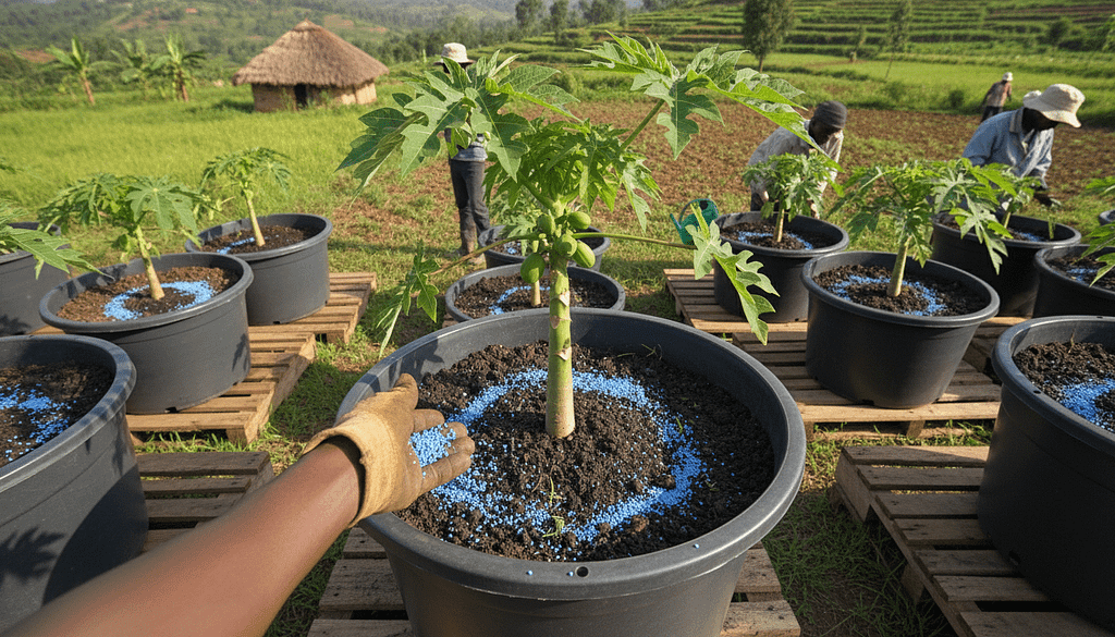 How to Grow Dwarf Papaya Trees in Containers for Massive Harvests in Kenya