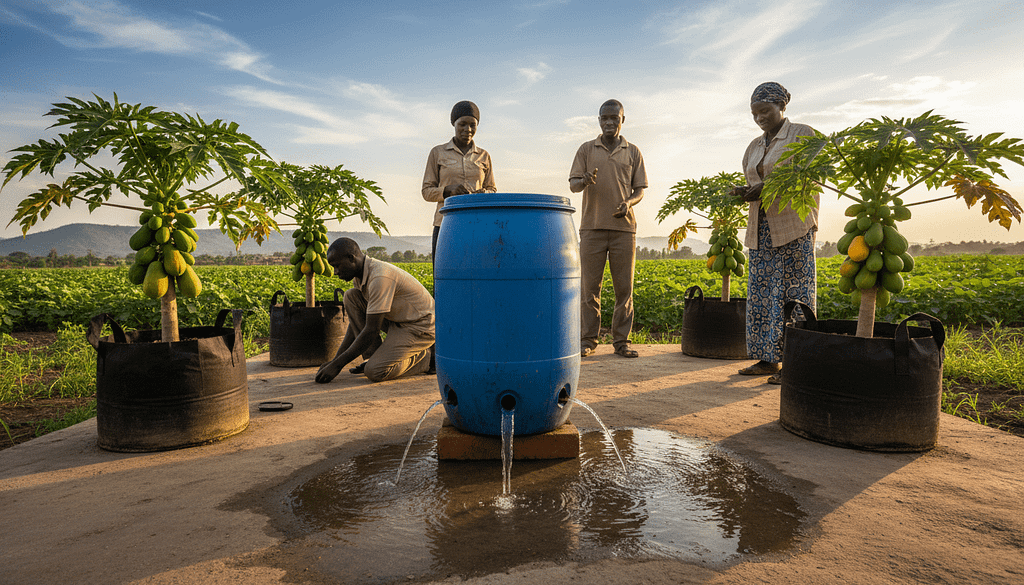 How to Grow Dwarf Papaya Trees in Containers for Massive Harvests in Kenya