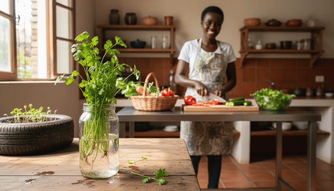 How to Grow Coriander at Home Using Old Tyres: Easy Step-by-Step Guide