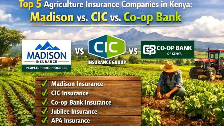 Top 5 Agriculture insurance companies in Kenya 2026