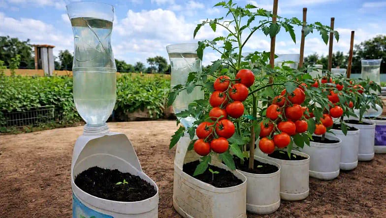 How to Grow Tomatoes in Plastic Containers